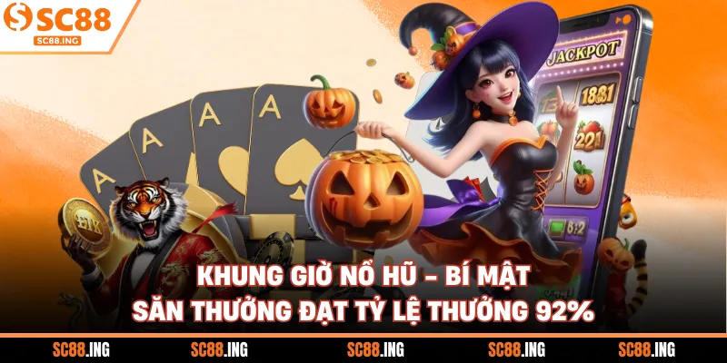 Khung Giờ Nổ Hũ - Bí Mật Săn Thưởng Đạt Tỷ Lệ Thưởng 92%