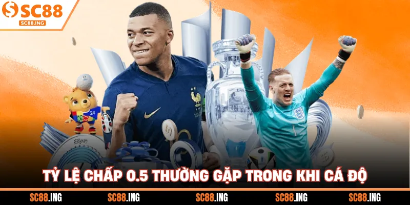 Tỷ lệ chấp 0.5 thường gặp trong khi cá độ